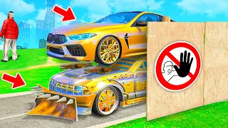 371 IQ VERSTECK mit GOLDENEN SPORTWAGEN in GTA 5! (Hide & Seek)