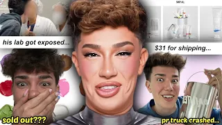 James Charles brand launch was MESSY...(lab drama, expensive shipping)