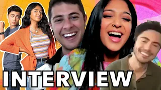 NEVER HAVE I EVER Fun Cast Interview: Maitreyi Ramakrishnan, Darren Barnet, Jaren Lewison and more!