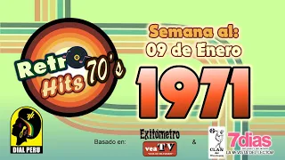 Retro Hits 492: Ranking Peru al 09/01/1971