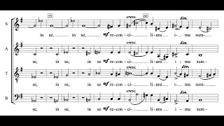 Virga Jesse (A. Bruckner) Score Animation