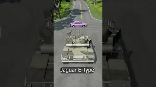 Tank Fire 💣 vs Cars 🚗 BeamNG Drive Gameplay