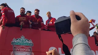Liverpool FC Champions League Parade 2019 in 4K - Leeds Street