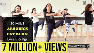 Burn Arm + Leg + Belly Fat - 30mins Aerobics Workout | Bollywood #dancewithdeepti