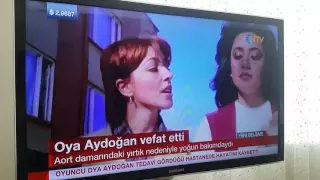 Oya Aydoğan Vefat Etti 15.05.2016 07.15