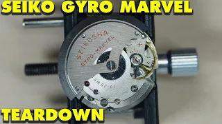 [TECH] - SEIKO GYRO MARVEL TEARDOWN - THE FIRST MAGIC FINGERS MOVEMENT