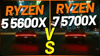Ryzen 5 5600X vs. Ryzen 7 5700X com RTX 3070 Ti - Qual é o processador ideal para jogos?