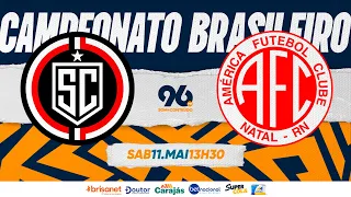 [🔴⚪AO VIVO] SANTA CRUZ X AMÉRICA - Brasileirão Série D  - 11/05/2024