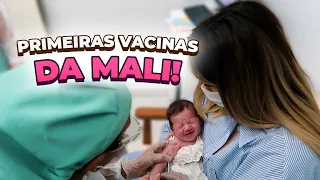 MARIA ALICE TOMOU AS PRIMEIRAS VACINAS!!