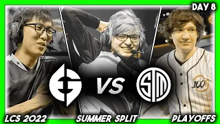 THE TRIABLE (LCS 2022 CoStreams | Summer Split | Playoffs: Day 8 | EG vs TSM)