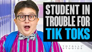 TikTok Prankster Kid KICKED OUT of School. Did He Go Too Far? Totally Studios.