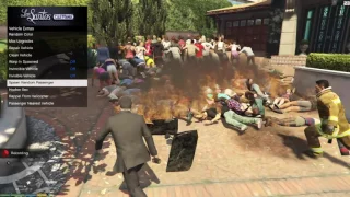 EXPERIMENT: Burning 100 people alive in GTA 5