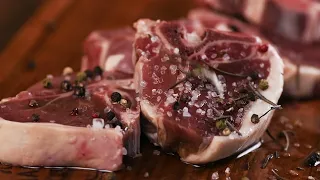 Steak and Sausages Cinematic Food Video | Pork Steak B ROLL