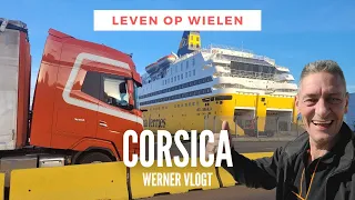Met de vrachtwagen op de boot naar Corsica! | Werner vlogt #62 | Leven op wielen
