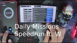 [Arknights] Daily Mission speedrun (any% glitchless)