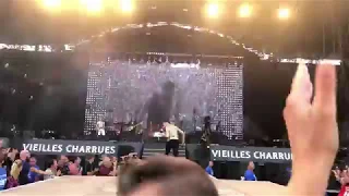 Vieilles Charrues Carhaix 2018 Depeche Mode début de A Pain that i'm used to (toubert)