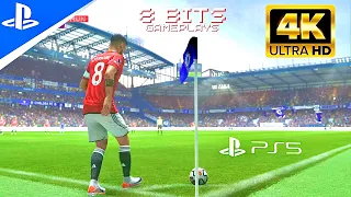 PREMIER LEAGUE: CHELSEA vs MAN. UNITED | EA SPORTS FC 24 (PS5) GAMEPLAY em 4K