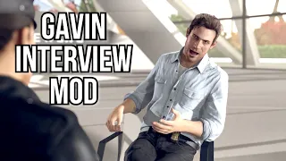 Kamski Interview, but Kamski is Gavin (Detroit: Become Human)