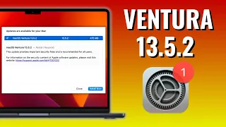 macOS Ventura 13.5.2 Update - INSTALL IT NOW!