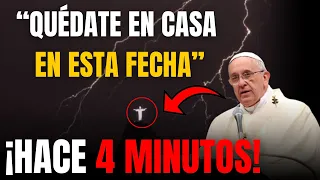 PREDICCIÓN 2024: El Papa Francisco está en PÁNICO "Sucederá en esta FECHA"