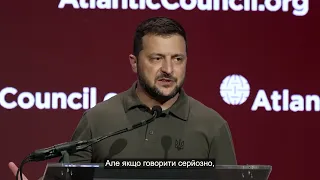 Зеленському вручили премію Atlantic Council Global Citizen Awards