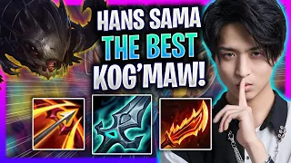 HANS SAMA IS THE BEST KOG'MAW IN EU? - G2 Hans Sama Plays Kog'Maw ADC vs Jinx! | Season 2024