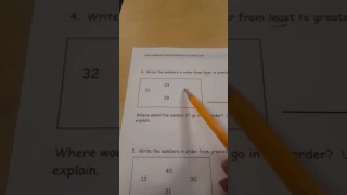 EngageNY: 1st grade, Module 4, Lesson 8 HW