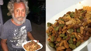 Man Offers Homeless Man food And Is Shocked When he Finds Out Who He Really Is