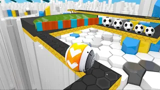 GYRO BALLS - All Levels NEW UPDATE Gameplay Android, iOS #825 GyroSphere Trials