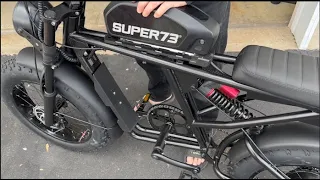 I bought a ebike on alibbaba Super 73 knockoff unboxing