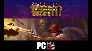 Dangerous Dave Deserted Pirate´s Hideout -1990 / Haunted Mansion - MS-DOS/PC 1991