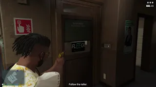 Fleeca Heist on GTA V Story Mode