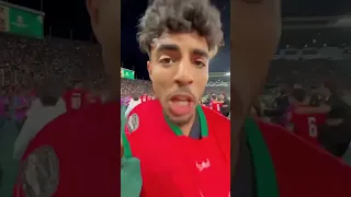 حمزة إكامان ل شادي رياض 🗣️قول ديما عسكر 😂 شادي رياض يرد 🗣️ ديما بارصا🤣 #المغرب #مصر #برشلونة #عسكري