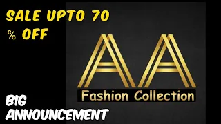 AA fashion collection announcement