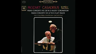 Mozart Piano Concerto No. 26 / Robert Casadesus, Columbia Symphony Orchestra, Szell (1963)