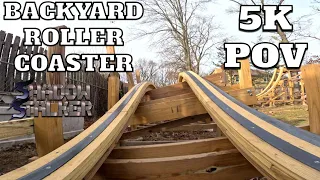 Backyard Roller Coaster On-Ride POV [5K] | Shadow Stalker 2023