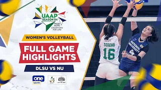 NU vs. DLSU highlights | UAAP Season 84 Women's Volleyball