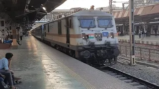 Railfanning at Thane: DECCAN QUEEN+ERNAKULAM DURONTO+CRS Inspection Train!!!
