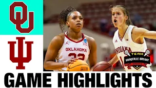 #5 Oklahoma vs Indiana Highlights | 2024 NCAA Women's Basketball Championship | College Basketball