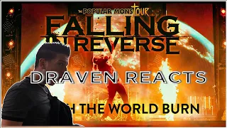 HOLY SH!T! Falling in Reverse - Watch The World Burn LIVE! | Metal Head Reacts!