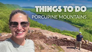 The Porcupine Mountains in Michigan’s Upper Peninsula