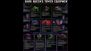 РАЗБОР СНАРЯЖЕНИЯ "Башня Тёмной Королевы" Мортал Комбат Мобайл Mortal Kombat Mobile