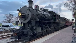 N&W 475 on the Strasburg Rail Road 2022