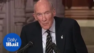 Former Senator Alan Simpson talks about his friend George H.W. Bush