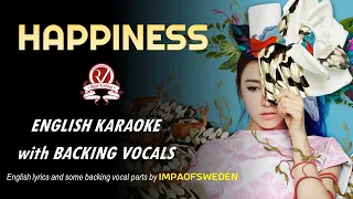 RED VELVET - HAPPINESS - ENGLISH KARAOKE with BACKING VOCALS