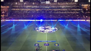 Pre-match light show and tifo Chelsea Vs. Dortmund 07/03/2023