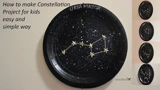 How to make 3D Constellation Project for kids easy and simple way: science project, STEM project