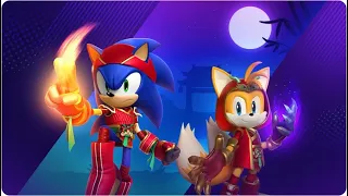 NEW EVENT IN SONIC DASH NEW SKINS THERE KINDA HARD TO GET