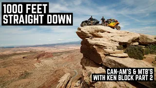 DRIVING ON 1000 FOOT CLIFFS | MOAB WITH KEN BLOCK BTS PART 2 | CASEY CURRIE VLOG