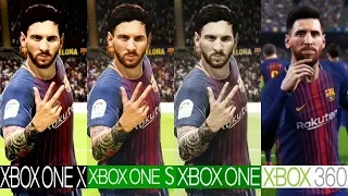 FIFA 18 | Xbox One X VS Xbox One S VS Xbox One VS Xbox 360 | Graphics Comparison